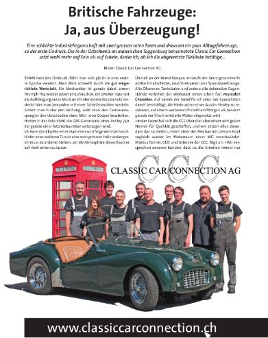 Artikel über CCC in der autozeit april 2013